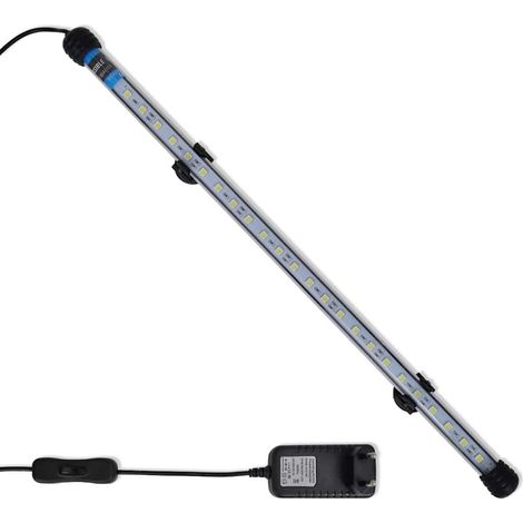 Lámpara LED para acuario blanca 48 cm vidaXL