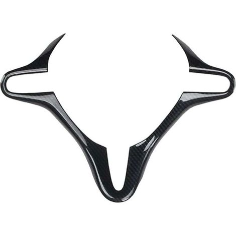 For 8th Generation 2006 2007 2008 2009 2010 2011 Fiber Steering Wheel Cover Interior Trim (1/4)