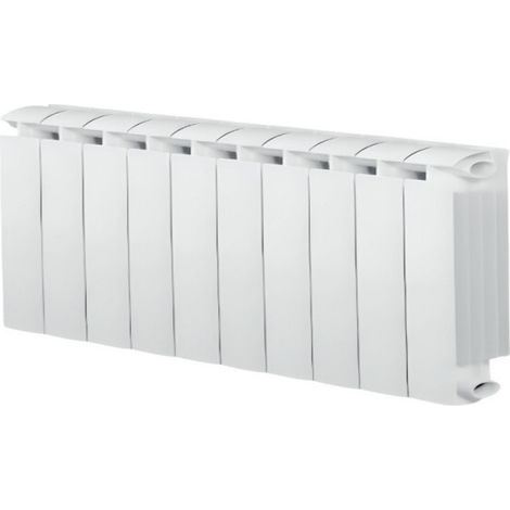 Calefacción central de fundición de aluminio 10 elementos blanco KLASS 350, 850w