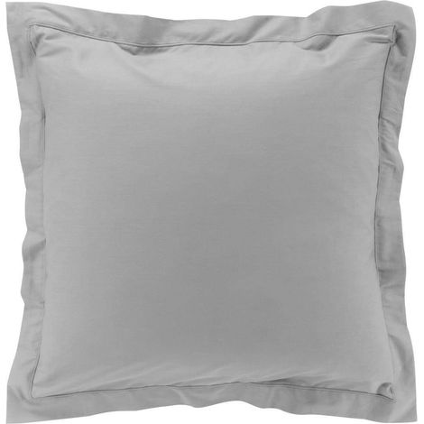 Taie d'oreiller en coton LOUMEA, calicot lisse, 63 x 63 cm