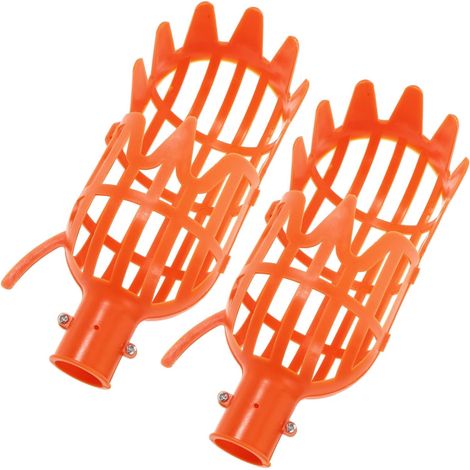 Lot De 2 Têtes De Cueillette, Matériau Léger, Pour Cerises Et Pommes, Usage Jardin (1/5)