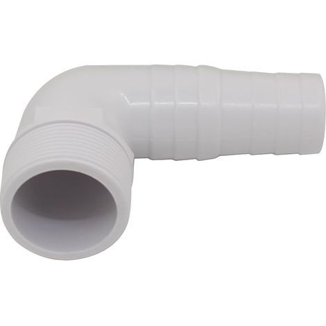 Hose Barb Connector 90 Degree Elbow ABS 32 38mm for Pool Garden Flexible Hose Connector L Plastic Plumbing Adapter Pump Water Tap