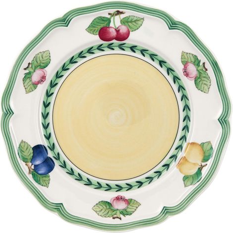 Assiette à Dessert Porcelaine Vert 22 x 23 x 7 cm (1/5)