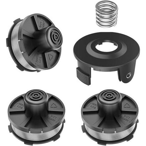 3er-Packung Spulen 1,6 mm Nylonfaden für Makita 18V Rasentrimmer – Kompatibel mit DUR181/DUR181Z/DUR181RF – Effizientes und schnelles Schneiden – 195858-1 (1/5)
