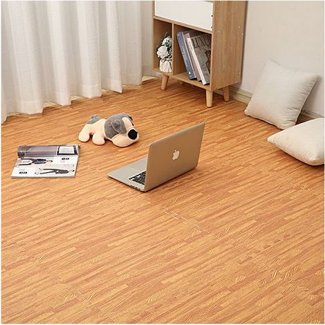 10 Tapis Puzzle Bébé 30x30cm - Mousse EVA Anti-Dérapante - Pour Ramper/Yoga/Salon - Protection Solaire & Thermique (1/5)