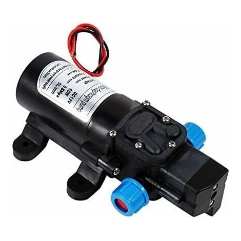Pompe à Eau à Membrane Auto Amorçante Haute Pression CC 12 V 5 L/min avec Interrupteur de Pression Intégré pour Lavage de Voiture, Nettoyage de Bateau, Arrosage du Jardin-LIAIKI (1/5)