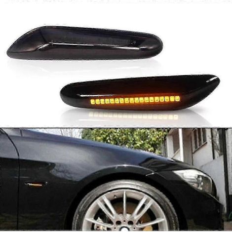 Répétiteurs latéraux à LED BMW pour Série 1, Série 3, Série 5, E46, E36, E90, E92, E60 (1/4)