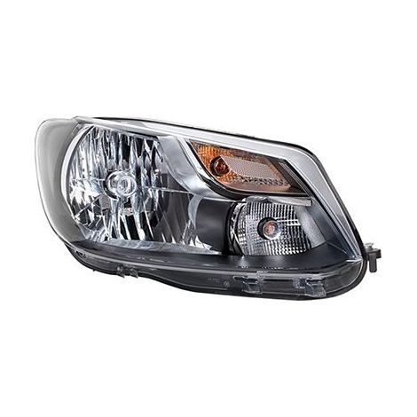 Phare avant droit détail H4 Volkswagen Caddy 3 phase 2 2010-2015