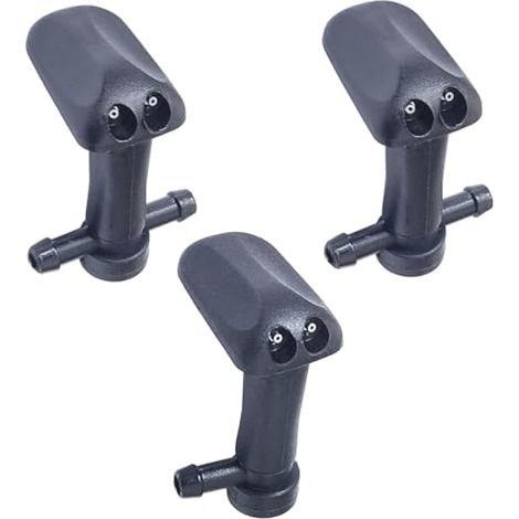 3 jeux de buses de lave-glace pour voiture, bidirectionnel, droit, unidirectionnel, gauche, 12778850 et 12778849, compatible avec Saab Sports 9-3 2003-2011 (1/5)