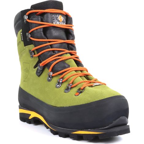 PSS Schnittschutzstiefel/Schnittschutzschuhe Alpin GTX Grün/Orange Größe 45 (1/5)