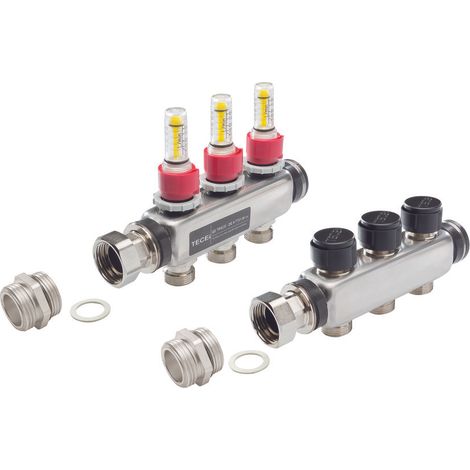 TECEfloor Set dextension, pour collecteur de chauffage, avec