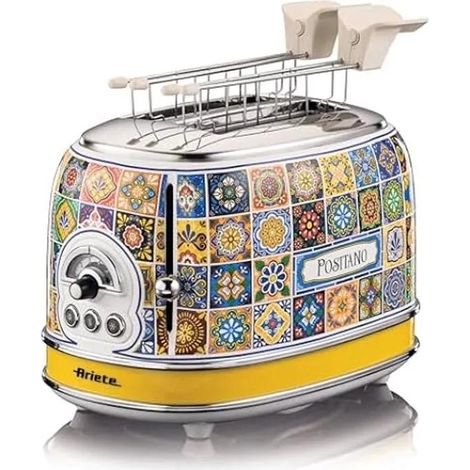 Tostadora Ariete Positano multicolor 810W 2 rebanadas