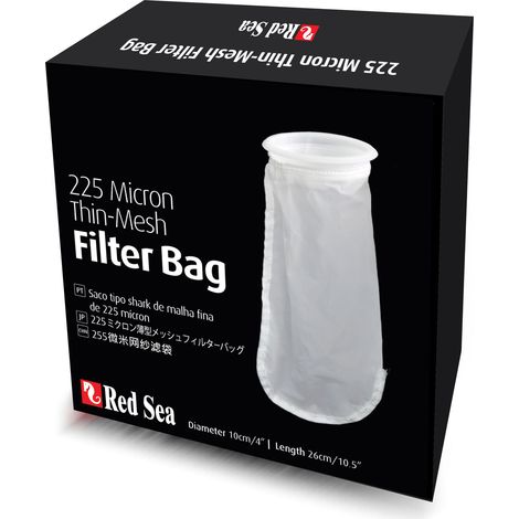 Skarpeta filtracyjna Red SEA - 225 micron Thin-mesh filter bag - 100(4")/260(10