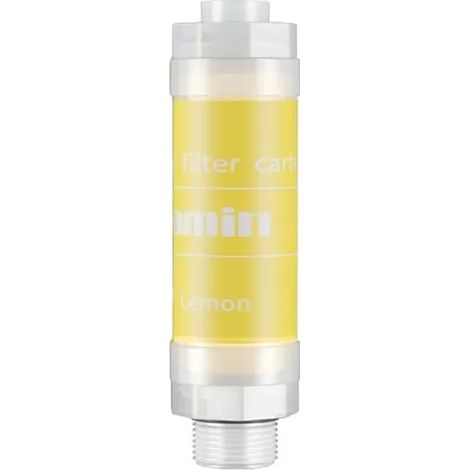 Pommeau de douche (citron) Lavande - Filtre à eau déchloré enrichi en vitamine C - Parfum douche - Anti-calcaire - Filtre à impuretés (1/5)