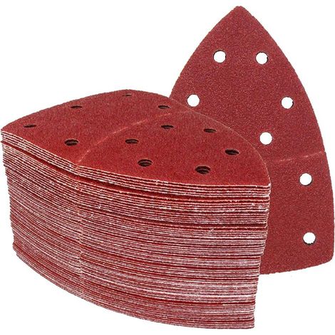 25 pieces │ 11 holes │ 105 x 152 mm │ Grit 60 │ for multiple sanders │ Sanding sheets │ Sandpaper