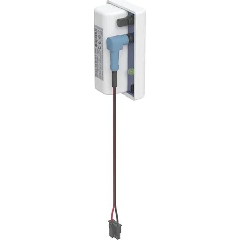 Geberit Control por generador con batería, para griferías de lavabo Piave y Brenta, 243690001
