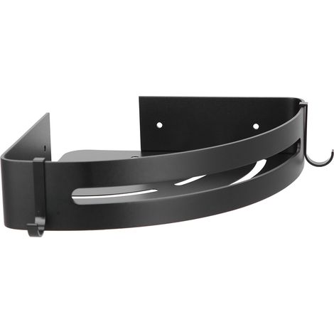 Étagère de douche en aluminium pour salle de bain, porte-shampoing, gel douche et savon, panier de rangement triangulaire (1/5)