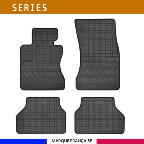 Tapis de voiture - Sur Mesure pour SERIE 5 (2003 - 2010) - 4 pièces - Tapis de sol antidérapant pour automobile - Souple (1/4)