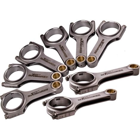 8pcs Kit maXpeedingrods H Beam Conrods for BMW M60 M60B40 4.0L M62 4.4L ARP BOLT (1/5)