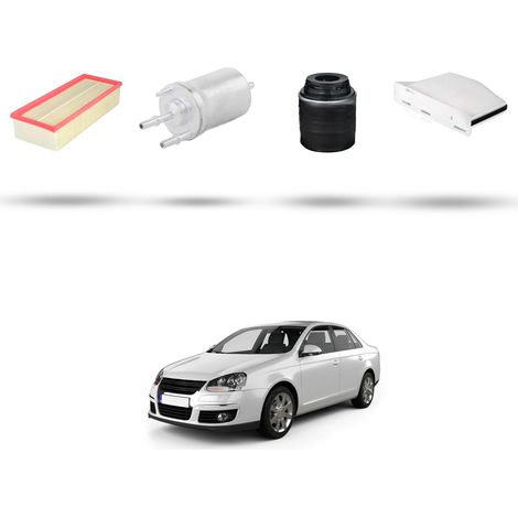 Kit tagliando 4 filtri compatibile con Vw JETTA III (1k2) 1.4 TSI 118kw Dal 2008 al 2010 (1/5)