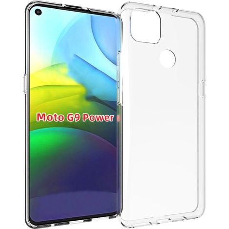 Dünne Hülle für Motorola Moto G9 Power, schlank, transparent (1/4)