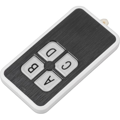 Interrupteur sans fil 315MHz télécommande RF 4 boutons antivol pour vélo électrique et porte automatique (1/5)