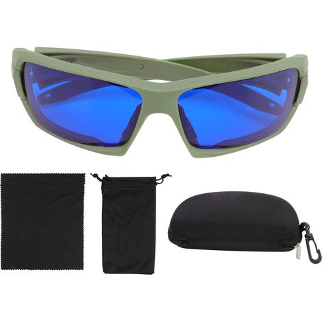 Lunettes de recherche de balles de golf avec protection UV HD et anti-vent pour cyclisme extérieur vert OD (1/5)