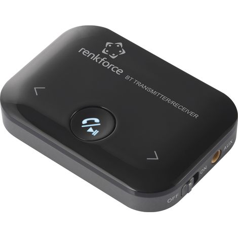 Renkforce RF-BTR-150 Bluetooth® Musik-Sender/Empfänger Bluetooth Version: 5.0 8 m integrierter Akku (1/5)