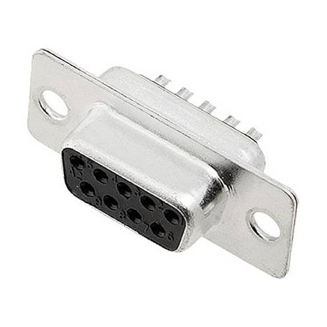 encitech DM09-SS 2101-0200-11 Embase SUB-D femelle 180 ° Nombre de pôles: 9 fût à souder 1 pc(s) Tray R510991 (1/2)