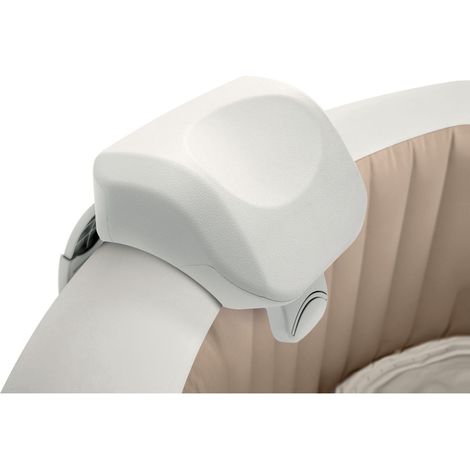Coussin repose-tête pour spa en PVC – Dimensions 28x23x17 cm – Facile à installer et repositionner – Conçu pour spas Intex