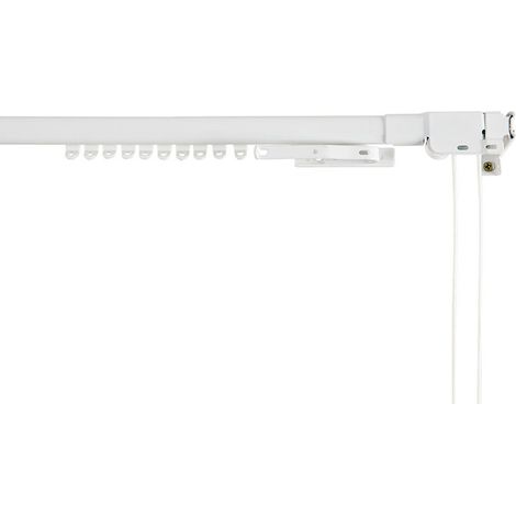 Rail Renforcé Extensible 120-210cm Blanc Cintacor - Storplanet