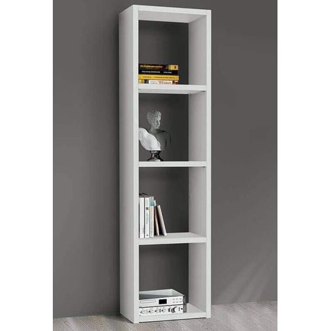BEVERLY - libreria in nobilitato frassinato 46 cm (1/2)