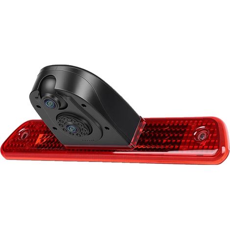 Rückfahrkamera, Dual-Kamera-Setup, 140° Sichtwinkel, schwarz (1/2)