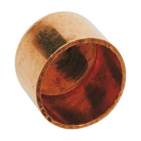 RACCORD CUIVRE PRESSION À  SOUDER - BOUCHON FEMELLE - Ã´12 MM LOT DE 10 CONEX 5301 012000000