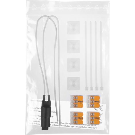 Ledvance LED TUBE KIT 1 LAMP, Kit di conversione, Serie SINGLE LAMP, 4058118280612