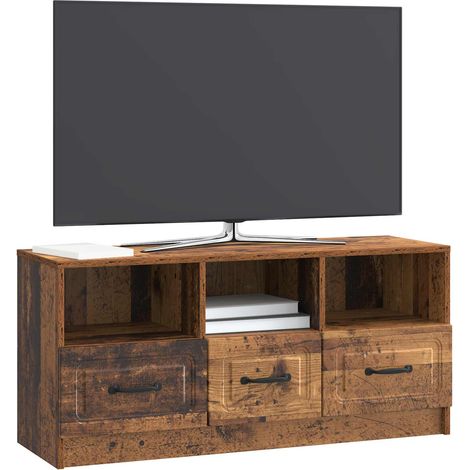 Maison Exclusive - TV-Schränk Altholz 102 x 34,5 x 47 cm Holzwerk