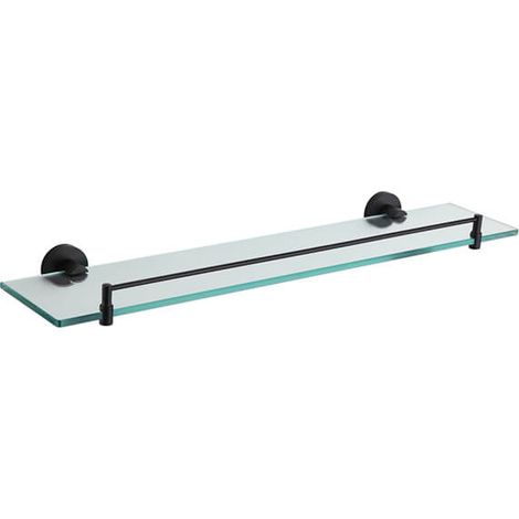 Showerdrape Modernity Black Wall Mounted Vanity Shelf