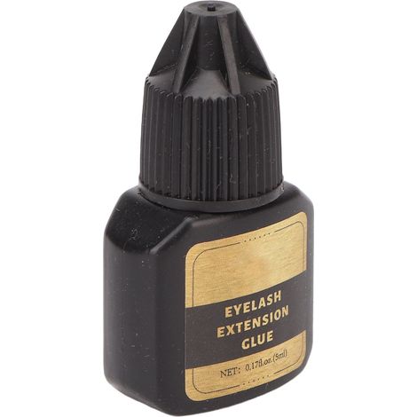 Colle pour extensions de cils à séchage rapide, pour cils individuels, application facile, 5 ml (1/5)