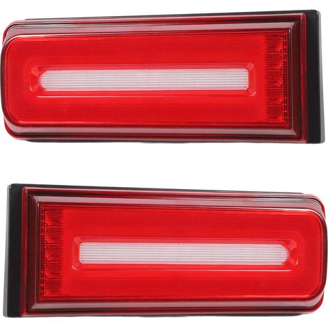 Conjunto de luces traseras para Mercedes-Benz Clase G W463 (1991-2018), luces LED rojas y blancas.