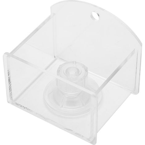 Bassin en acrylique pour tortues, abreuvoir et mangeoire automatiques pour reptiles et lézards. Accessoires inclus. (1/5)