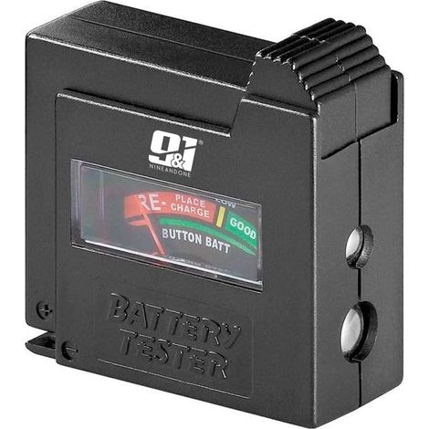 ORION91 Pack x 6 unidades Comprobador de Carga de Pilas Universal Nine&One