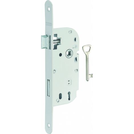 Serratura ECO da incasso, asse 40 mm, catenaccio a mezzo giro, destra, 1 chiave, senza incontro – THIRARD
