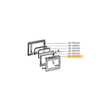 Vitre + poignee + support - Forni, Fornelli Elettrici e a Gas - ROWENTA - 3291993616360078237