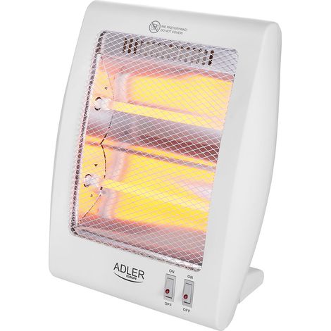 Chauffage Quartz 2 Niveaux de Chauffage 400/800W Adler AD7709 (1/5)