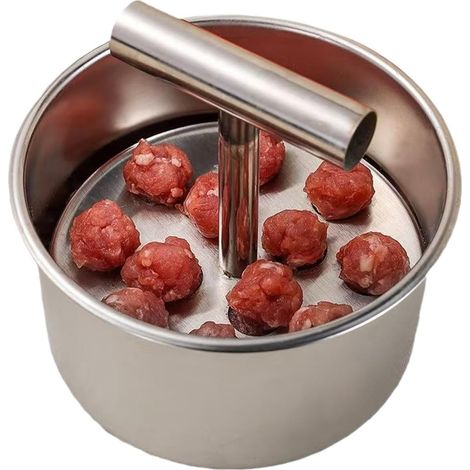 Outil pour former des boulettes de viande - 12 boules - Poignée ergonomique (1/5)