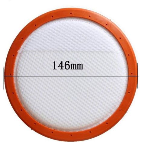 Filtre HEPA coton lavable pour Midea C3-L148B, 146 mm, 3 pièces Corvina (1/5)