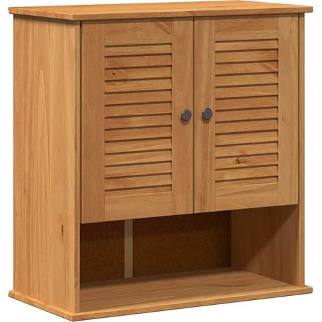 Maison Exclusive - Badezimmerschrank VIGO Braun und Honigbraun 67
