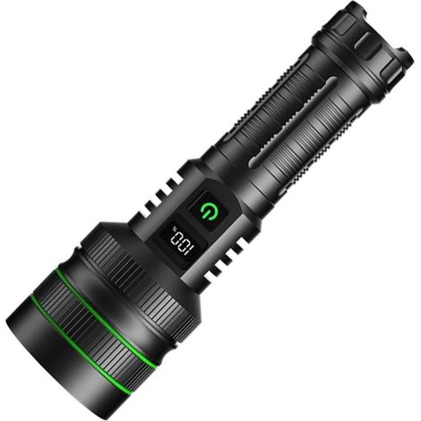 Hochleistungs-LED-Taschenlampe, super lange Reichweite, Typ-C, Aufladung, starkes Licht, taktische Taschenlampe, tragbare Laterne für den Außenbereich
