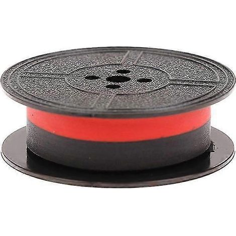 Universelles rotes und schwarzes Farbband, kompatibel mit Schreibmaschinendruckern, Core Ink Ribbon Shytmv