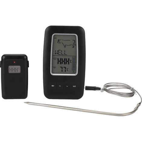Thermomètre de barbecue numérique sans fil à lecture instantanée avec sonde pour la cuisson au barbecue et au four (1/5)